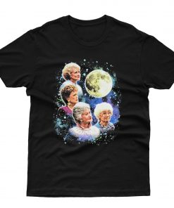 Bioworld The Golden Girls Women’s Four Golden Girls Moon T shirt