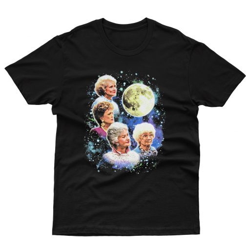 Bioworld The Golden Girls Women’s Four Golden Girls Moon T shirt