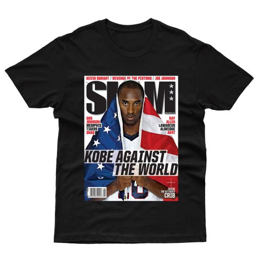 Kobe Bryan Against The World Slam Cover T shirt
