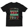 Old School March 1969 Vintage 50th Birthday Cassette T shirt
