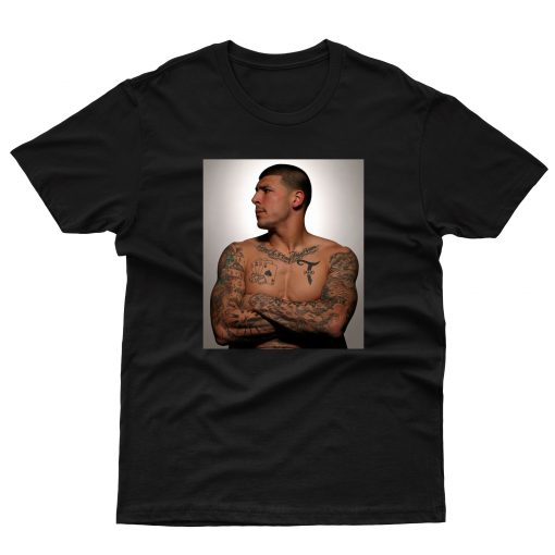 Aaron Hernandez Patriots Rookie T shirt