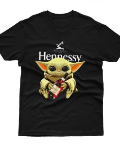 Baby Yoda Hug Hennessy T shirt