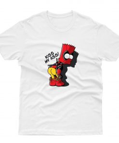 Bart Simpson Cosplay Deadpool T shirt