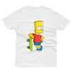 Bart Simpson Hold Skateboard