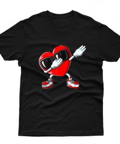 Dabbing Heart Valentines Day T shirt