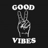 Good Vibes White Peace