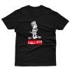 Hellboy Bart Simpson Black T shirt