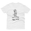 Hellboy Bart Simpson T shirt