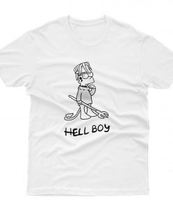 Hellboy Bart Simpson T shirt