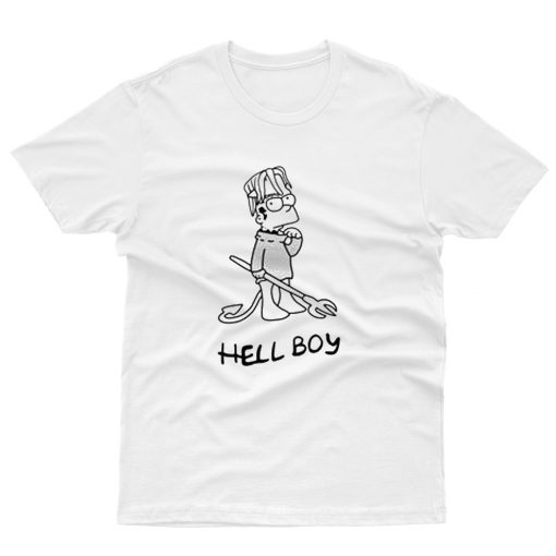 Hellboy Bart Simpson T shirt