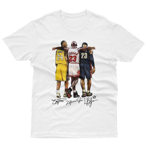 Kobe Bryant Michael Jordan LeBron James T shirt