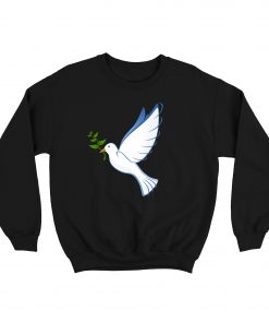Pigeons Carry Leaves Sweatshirt