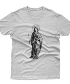 Virgin Mary Sketch T shirt