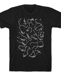 Constellation Star Pattern T-Shirt