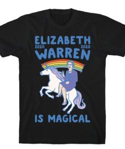 Elizabeth Warren Is Magical 2020 White Print T-Shirt