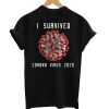 I Survived Corona Virus 2020 T-Shirt