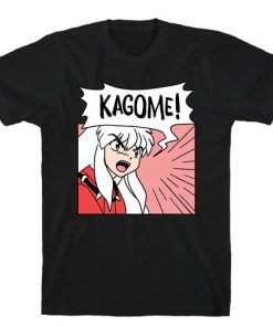 Inuyasha Screaming Kagome (1 Of 2 Pair) T-Shirt