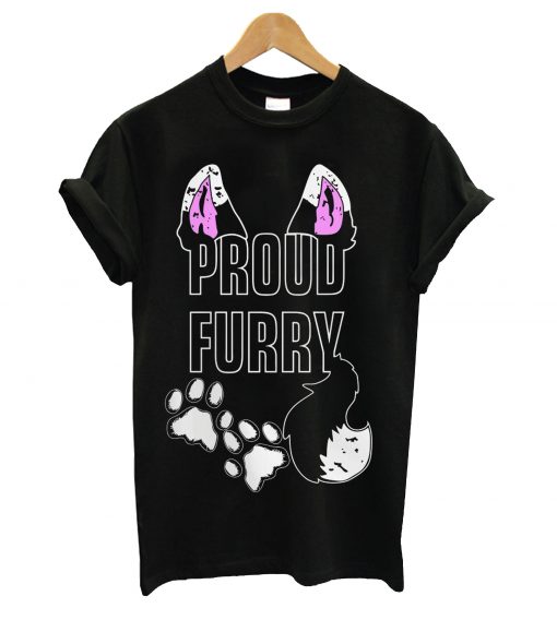 Proud furry t-shirt