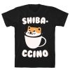 Shibaccino White Print T-Shirt