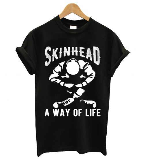 Skinhead a way of life t-shirt