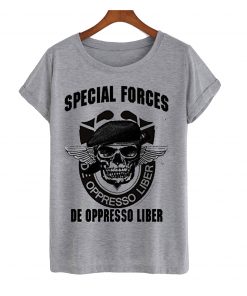 Speciall forces de eppresso liber t-shirt