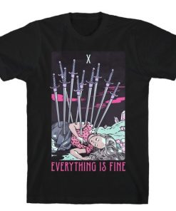 Ten Of Swords (Everything Is Fine) T-Shirt