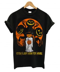 Trick treat 13th floor haunted house t-shirt