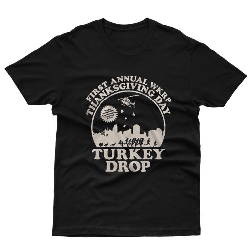 WKRP Turkey Drop T-Shirt