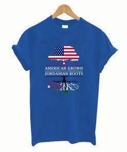 American Grown with Jordanian Roots - Jordan Design Kids T-Shirt