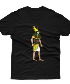 Ancient Egyptian Painting - Horus, the Falcon God T-Shirt