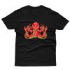 Antisocial Octopus Fucktopus Sarcastic Funny Gift T-Shirt