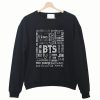 BTS Band Sweatershirt