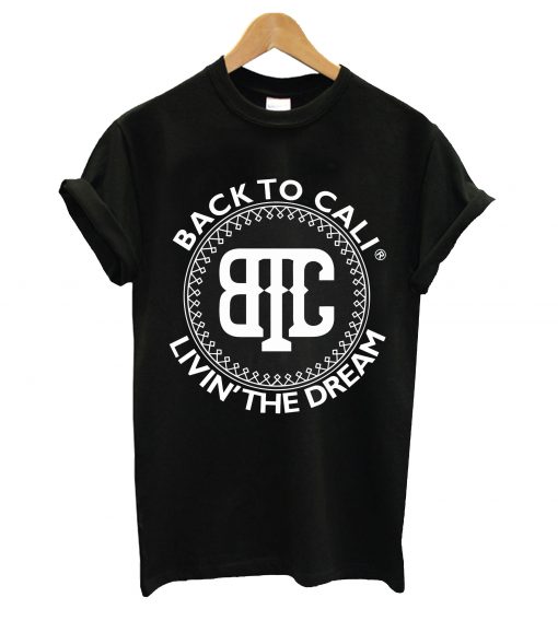 Back to cali t-shirt