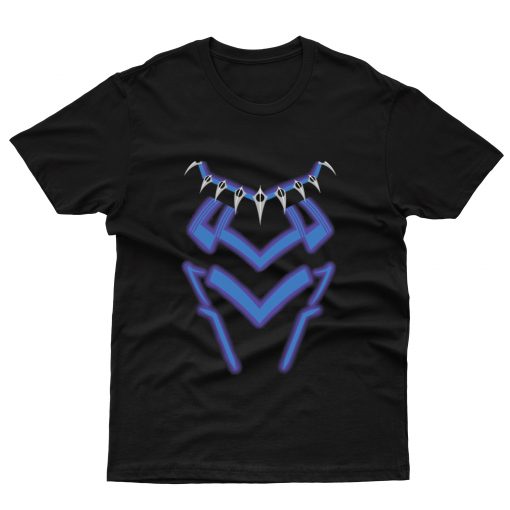 Black Panther Markings - Glow T-Shirt