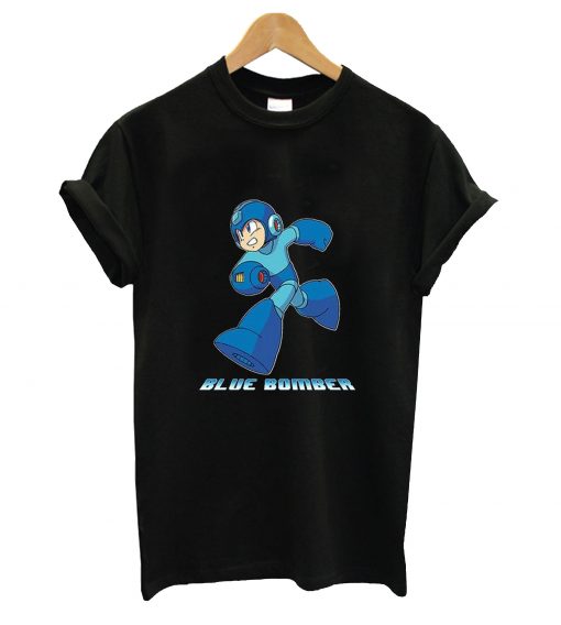 Blue bomber t-shirt