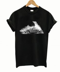 Burning Car Unisex T-Shirt