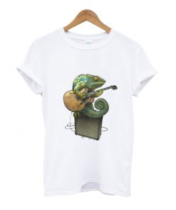 Chameleon Plays the Blues... plus a few other colors Slim Fit T-Shirt