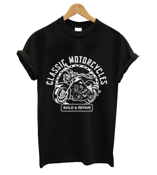Classic motorcycle t-shirt