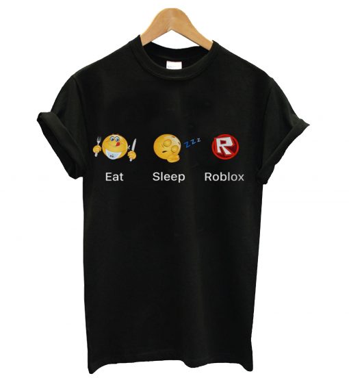 Eat sleep roblox t-shirt