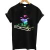 HOUSE CAT (Rainbow DJ Kitty) Slim Fit T-Shirt