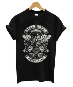 Hell riders motorcycle t-shirt