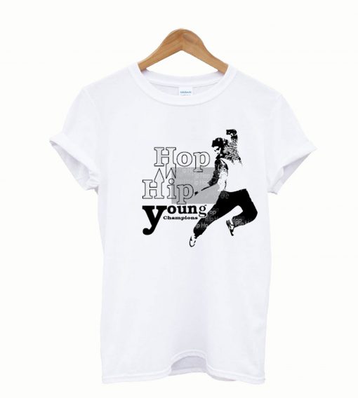 Hip hop young champHip hop young champions t-shirtions t-shirt