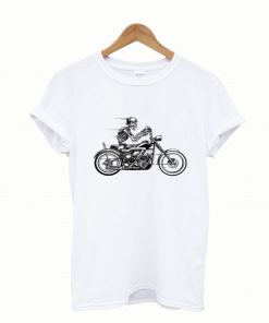 Homme Tête de Mort Moto t-shirt