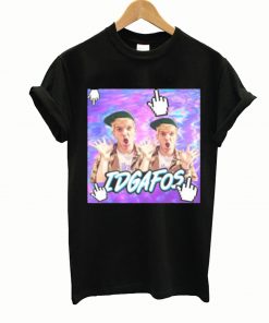 IDGAFOS Black T-Shirt