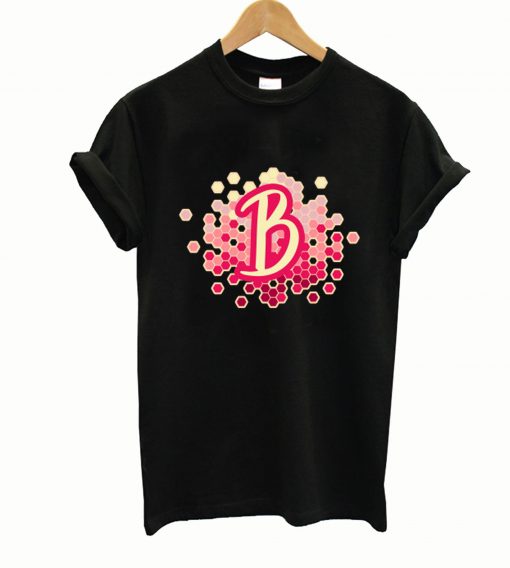 Initial letter B - fancy pink ornament T-Shirt