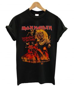 Iron maiden the number of the best t-shirt