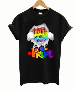 Love is love pride t-shirt