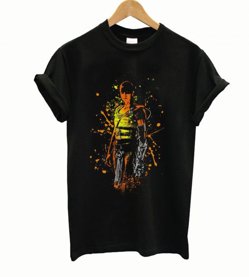 Mad Max Fury Road T-Shirt Furiosa fine Art Style Design by Jared Swart