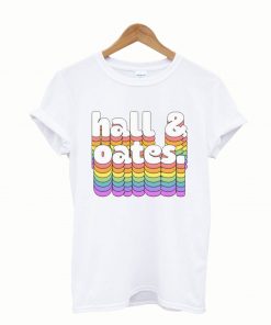 Men t-shirt Hall Oates Retro Typography Design tshirt Women t shirt