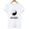 Purr down and cuddle t-shirt